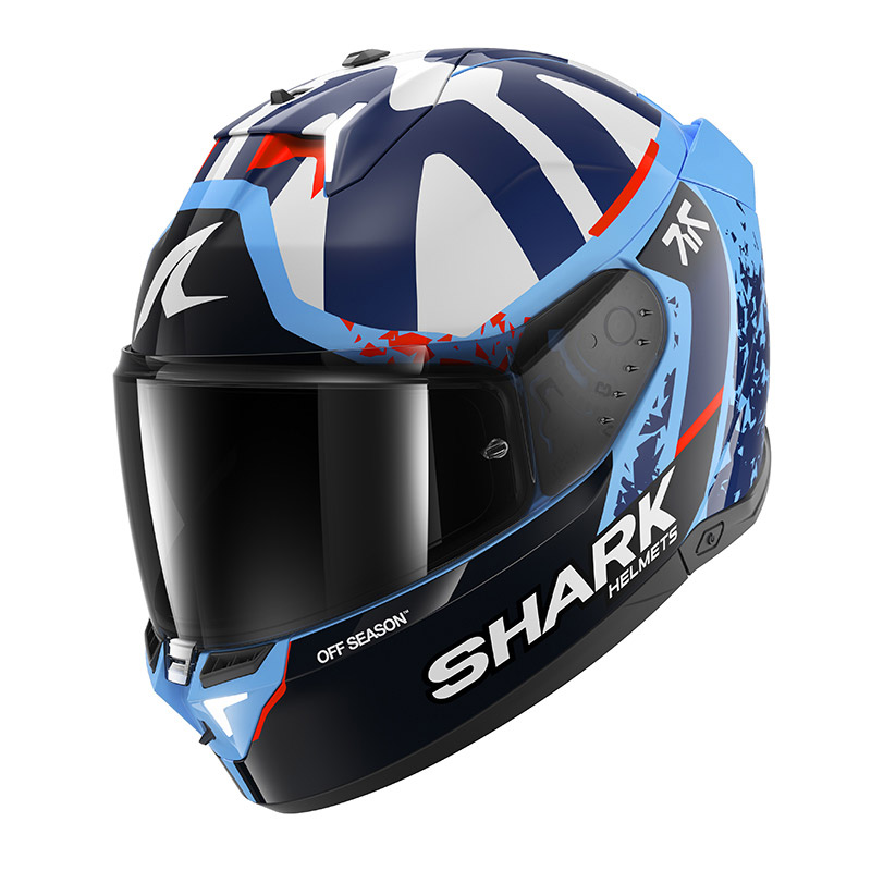 Casco Shark Skwal i3 Réplica Raul Fernandez Azul