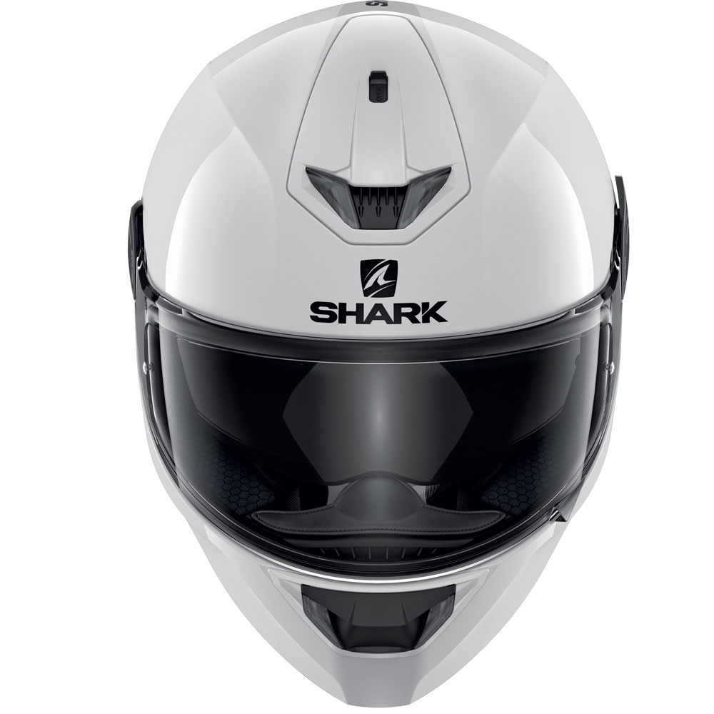Casco Shark Skwal 2 Blank White Led Bianco | MotoStorm