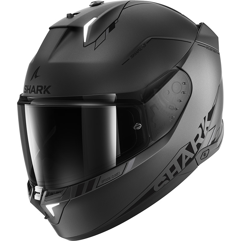 Casco Shark Skwal i3 Blank SP Mat grigio