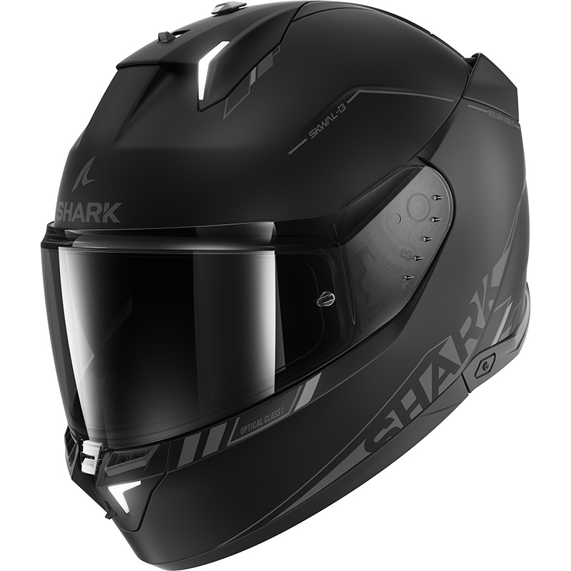 Casco Shark Skwal i3 Blank SP Mat nero