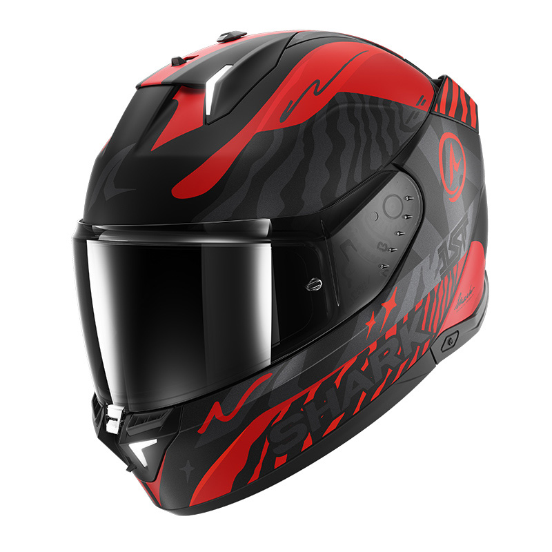 Casco Shark Skwal i3 Speed-Fancy Mat rosso