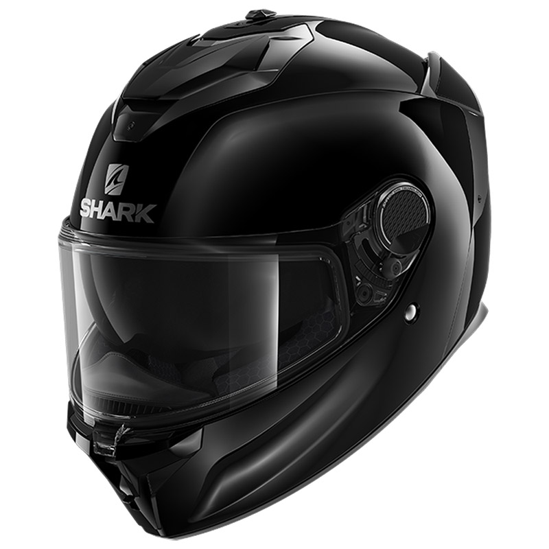 Casco Shark Spartan GT BCL MICR Blank nero