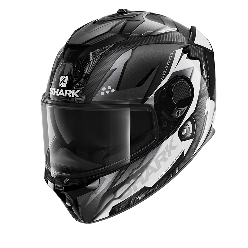 Casco Shark Spartan Gt Carbon Urikan Bianco | MotoStorm