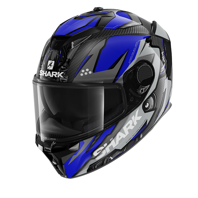 Casque Shark Spartan GT Carbon Urikan bleu