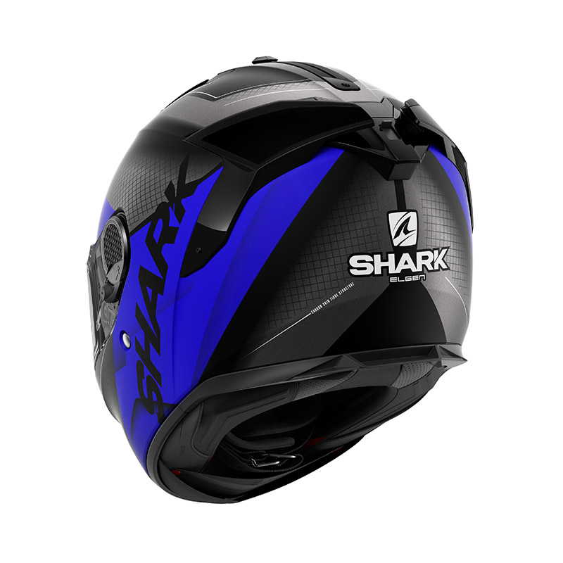 Shark Spartan Gt Elgen Mat Helmet Anthracite Blue HE7054EKAB Full Face  Helmets | MotoStorm