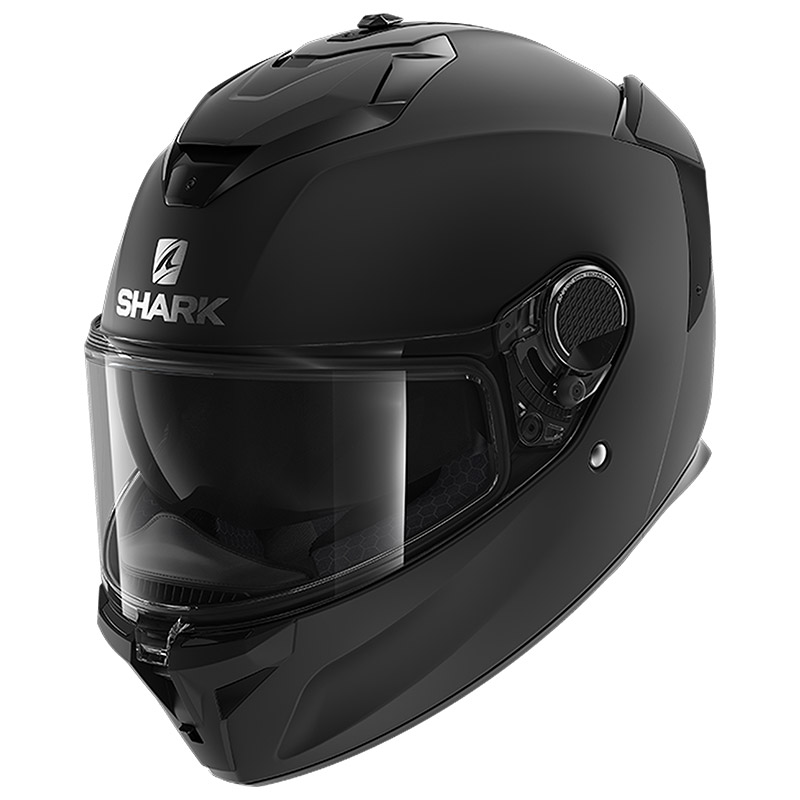 Shark Spartan GT BCL MICR Blank Mat Helm schwarz