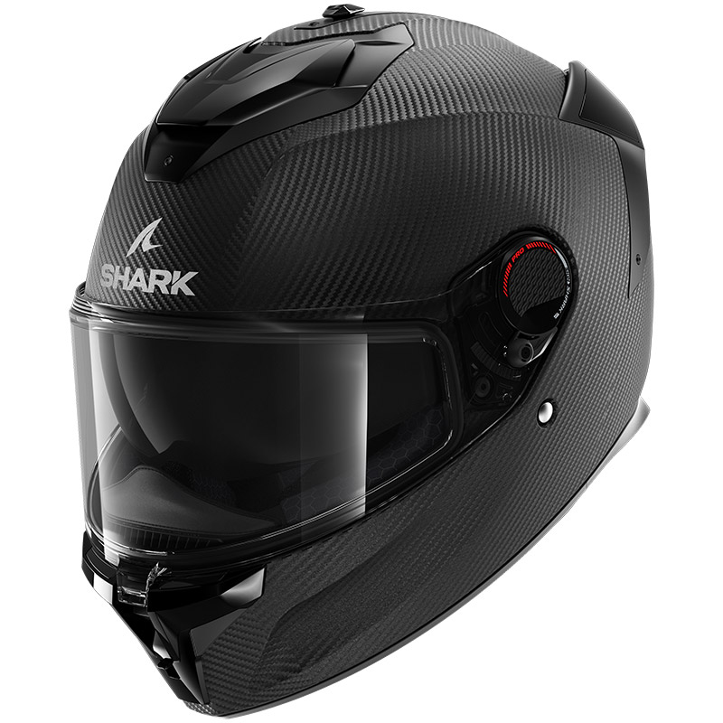 Shark Spartan Gt Pro Carbon Skin Mat Helmet Black HE1351EDMA Full