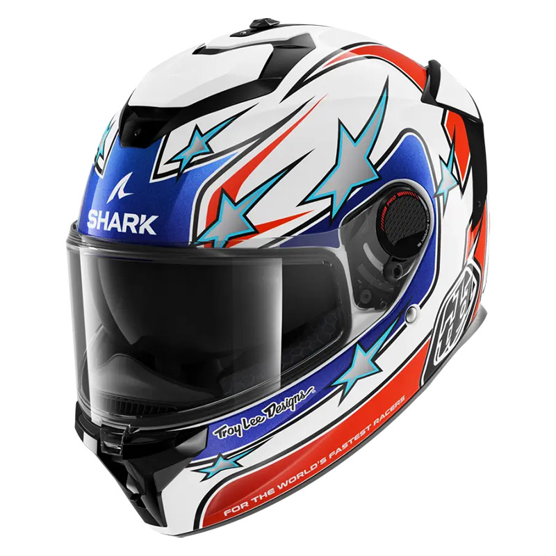 Shark Spartan GT Pro Flagstaff weiß rot blau