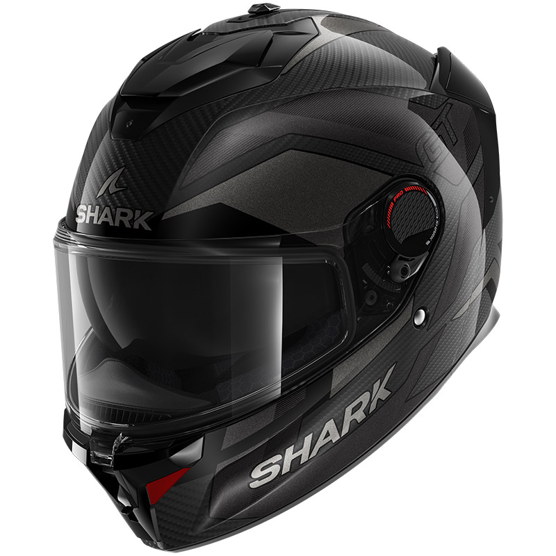 Casco Shark Spartan GT Pro Carbon Ritmo grigio