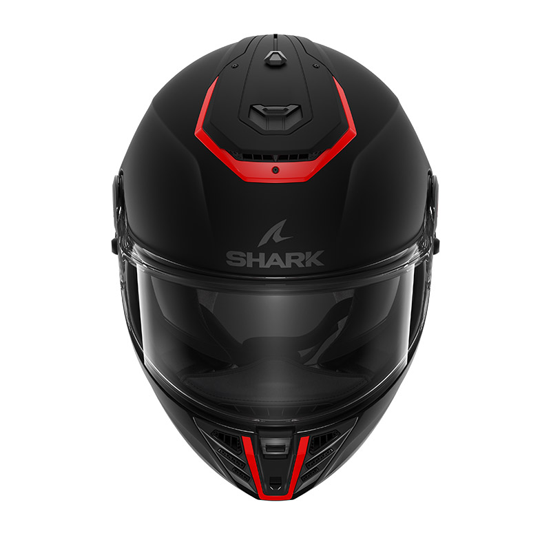 Shark Spartan Rs Blank Sp Mat Helmet Black Orange HE8105EKOK Full Face ...