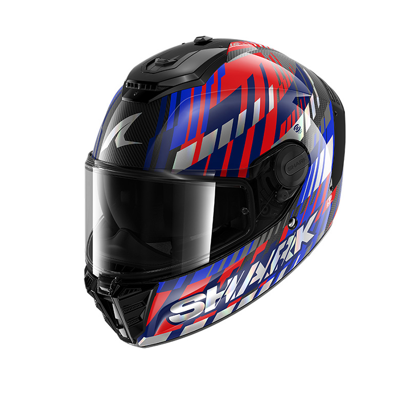 Casco Shark Spartan RS Carbon Vibetrack rosso