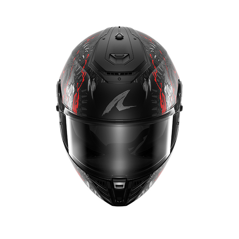 シャーク スパルタン RS シャイタン 2 マット ヘルメット レッド
