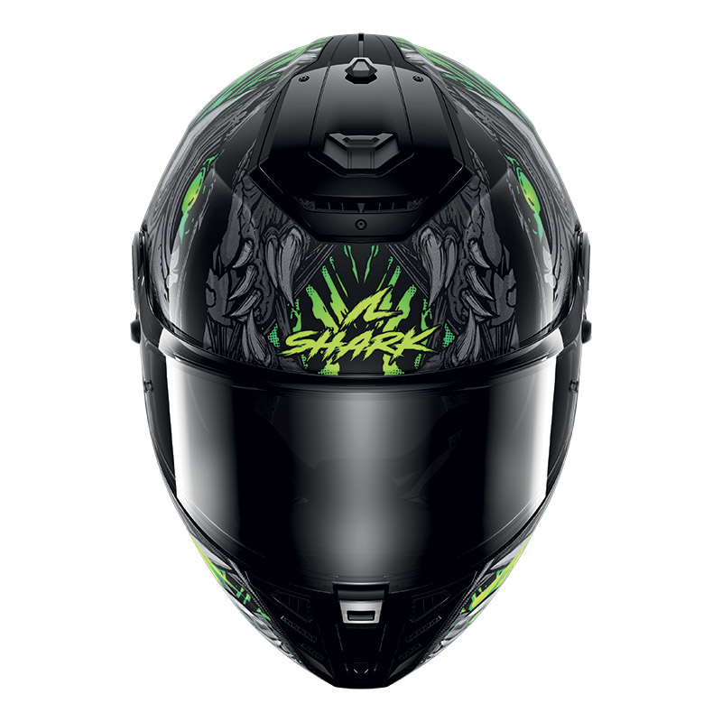 Casco best sale shark verde