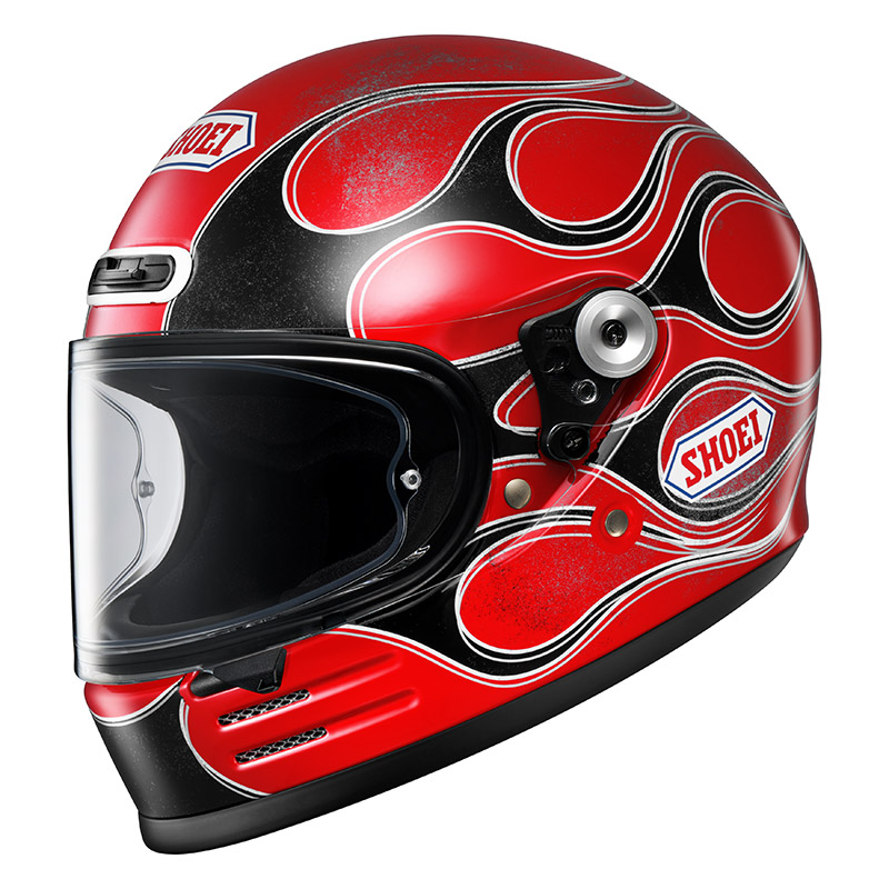 Casco Shoei Glamster 06 Blast TC-1 rosso