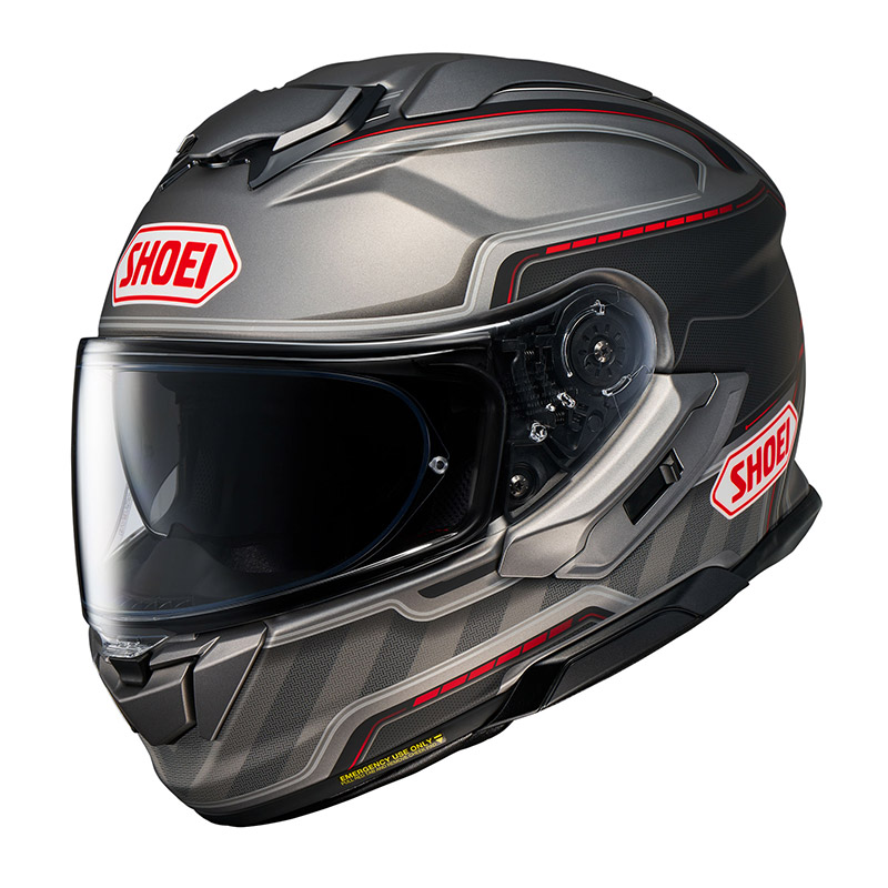 Casco Shoei Gt Air 3 Discipline TC-1 rosso