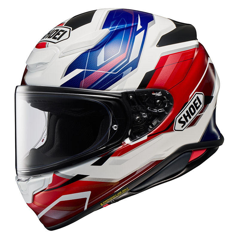 Casco Shoei NXR 2 Capriccio TC-10 bianco blu