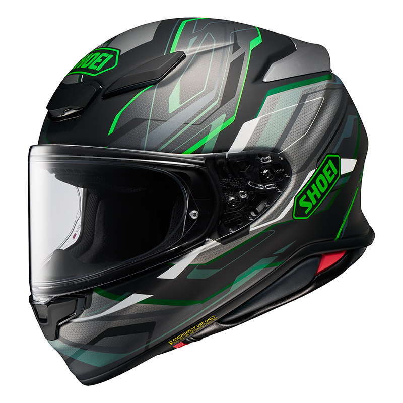 Casco Shoei NXR 2 Capriccio TC-4 verde