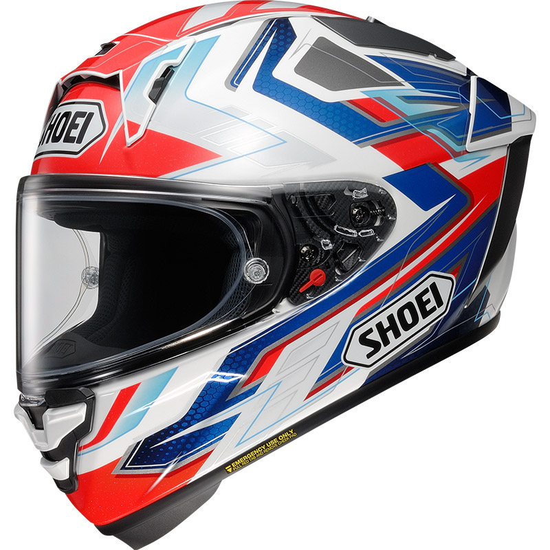 Casco Shoei X-SPR Pro Escalate TC10 blu bianco