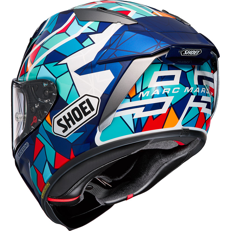 Shoei X-SPR プロ マルケス バルセロナ TC-10 ヘルメット フルフェイス ヘルメット SH-11.18.903.2  MotoStorm