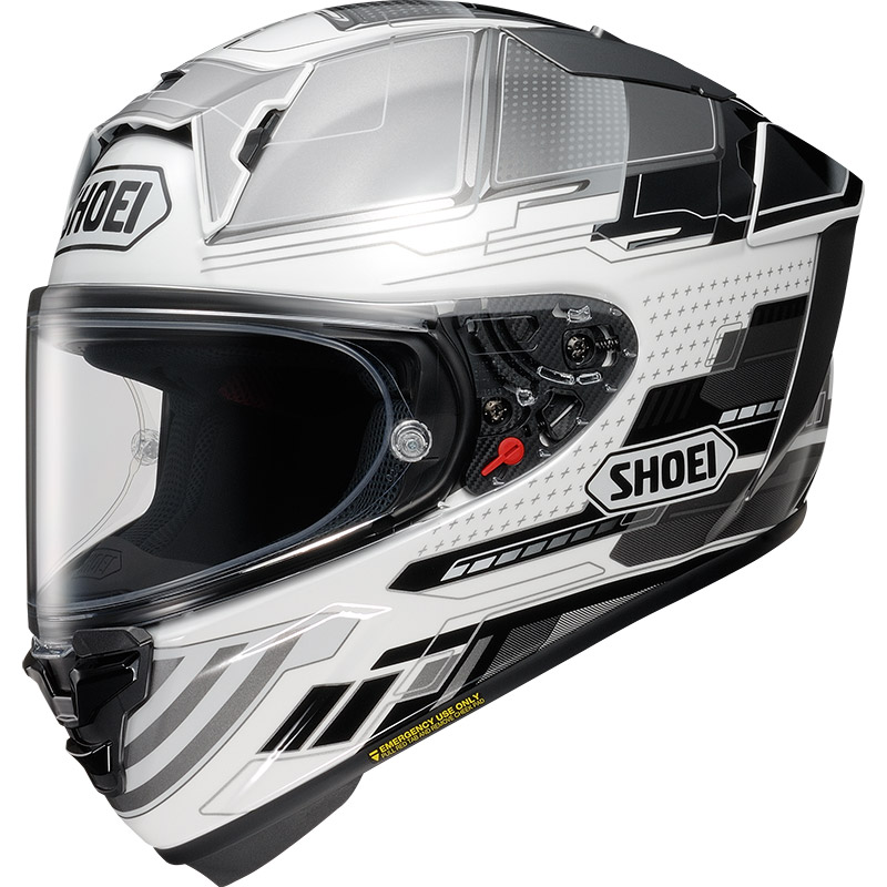 Casco Shoei X-SPR Pro Proxy TC-6 bianco grigio