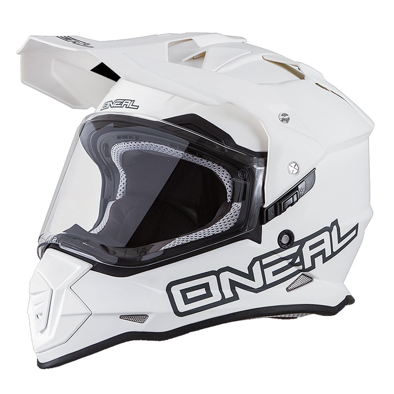 Casco O'Neal Sierra V.23 Flat bianco