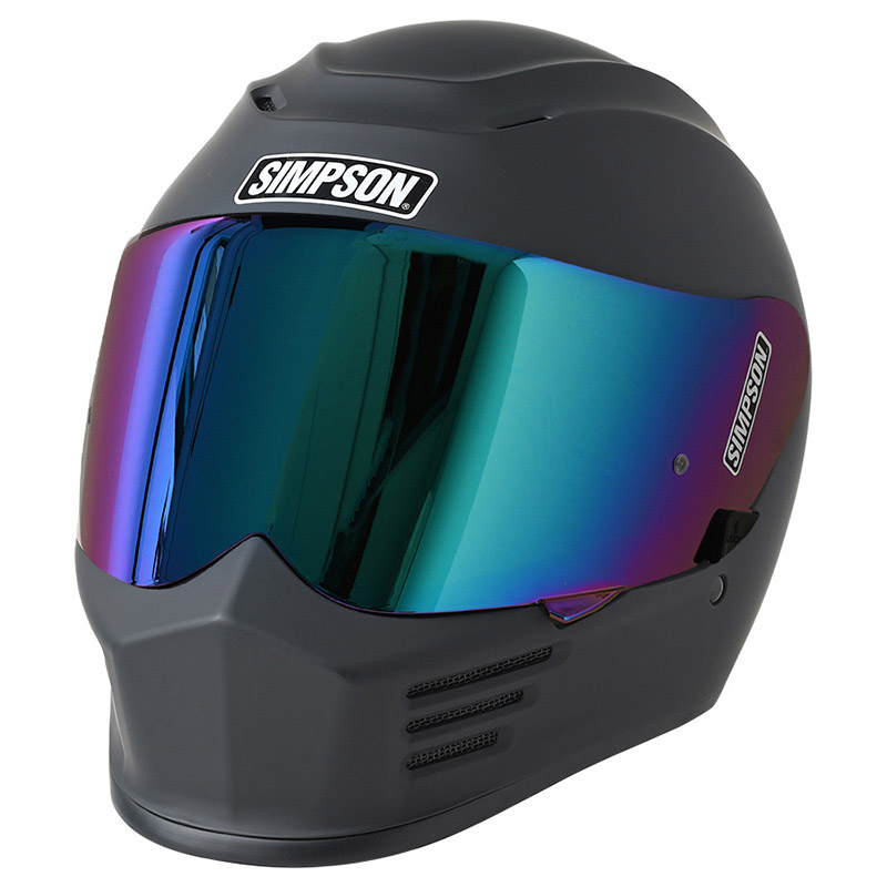 Casco Simpson Speed nero opaco