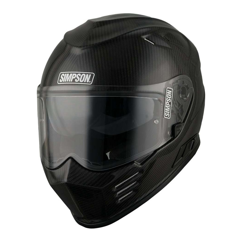 Simpson Venom Carbon 22.06 Helmet Black