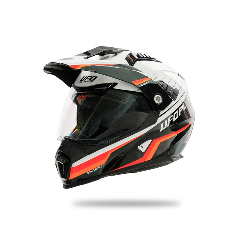 Casco Ufo Aries 2206 2024 nero bianco