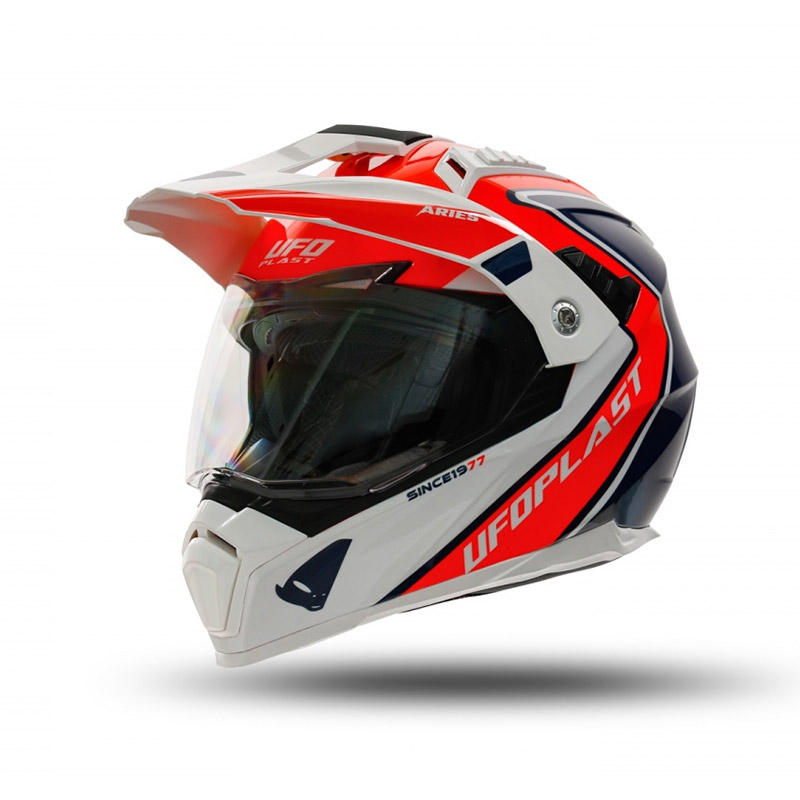 Casco Ufo Aries 2206 2024 rosso blu