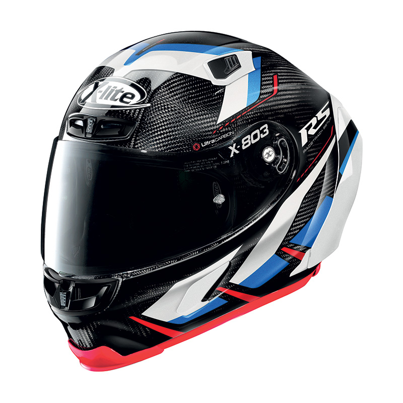 X-Lite X-803 RS Ultra Carbon Motormaster azul rojo