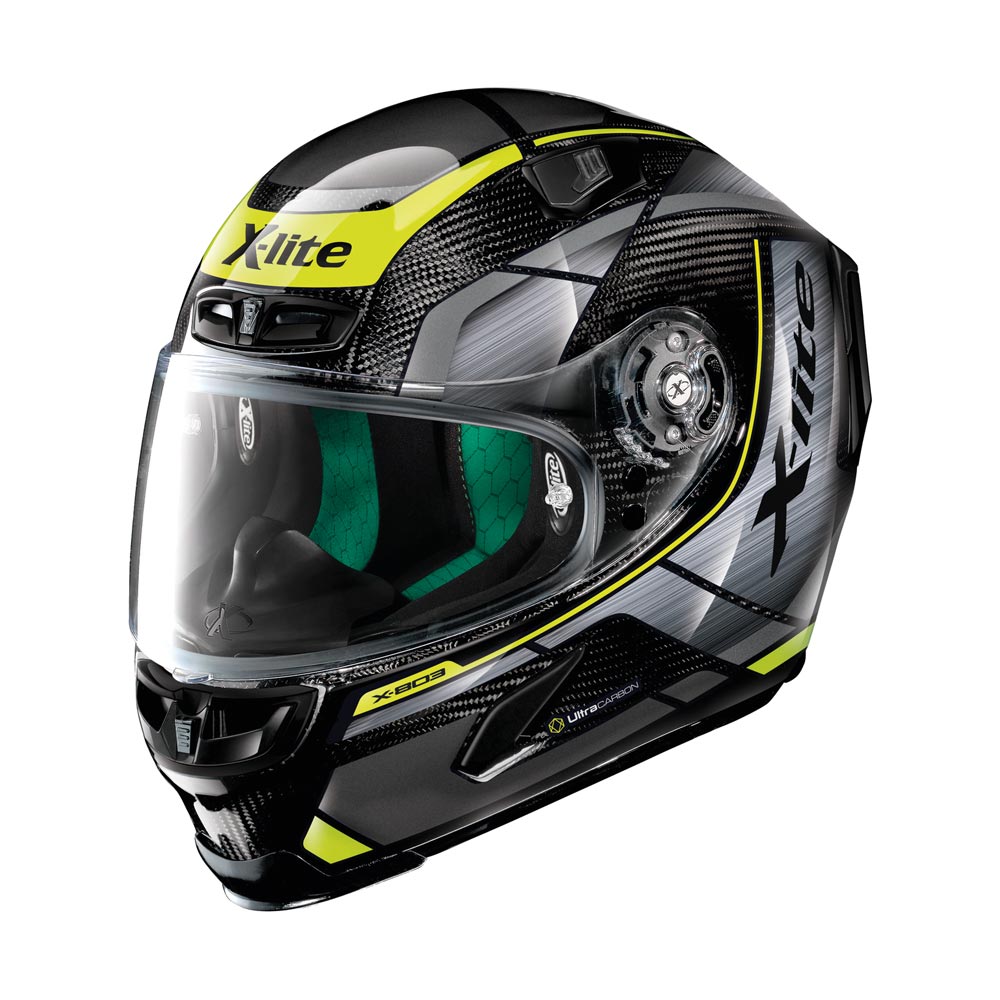 Xlite X803 Ultra Carbon Agile Black Yellow X803UC046 Full Face