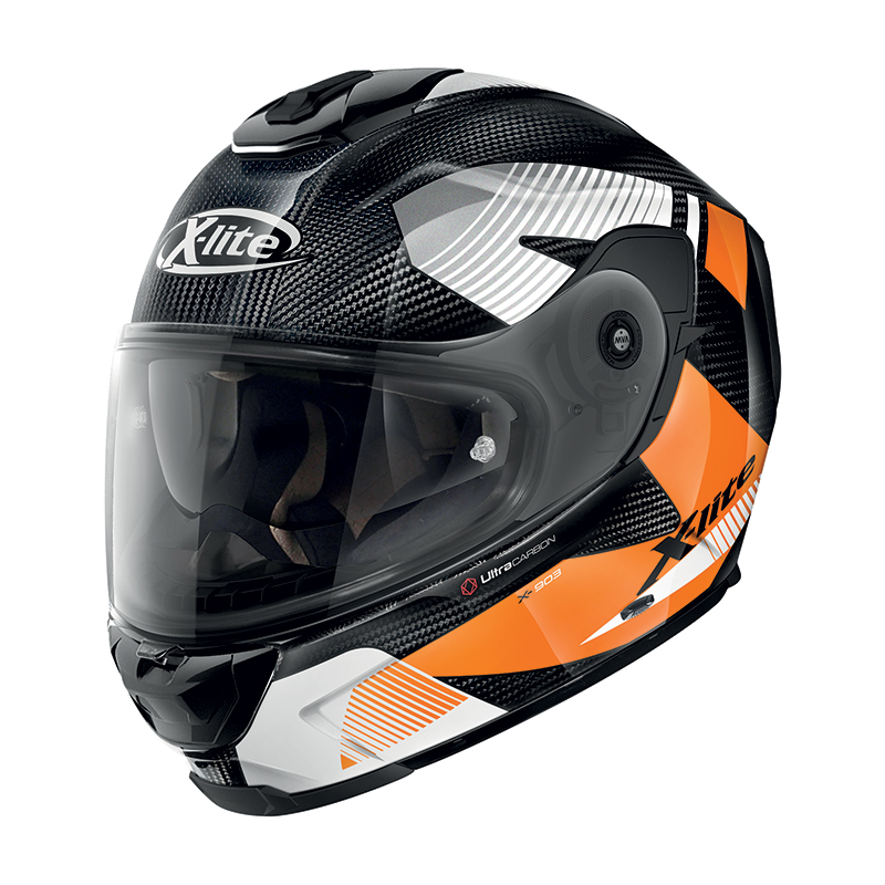 X-lite X-903 Ultra Carbon Archer N-com Orange X9U000621058 Full Face  Helmets | MotoStorm