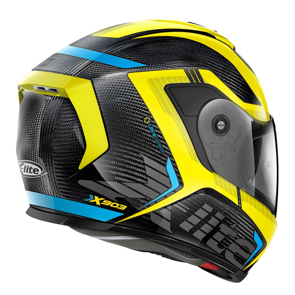 X-lite X-903 Ultra Carbon Evocator N-com Yellow X9U000435032 Full Face  Helmets | MotoStorm
