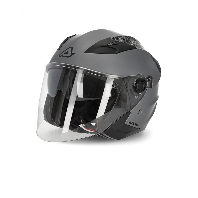 Acerbis Firstway 2.0 Helmet Grey AC-0024725-070 Jet Helmets | MotoStorm