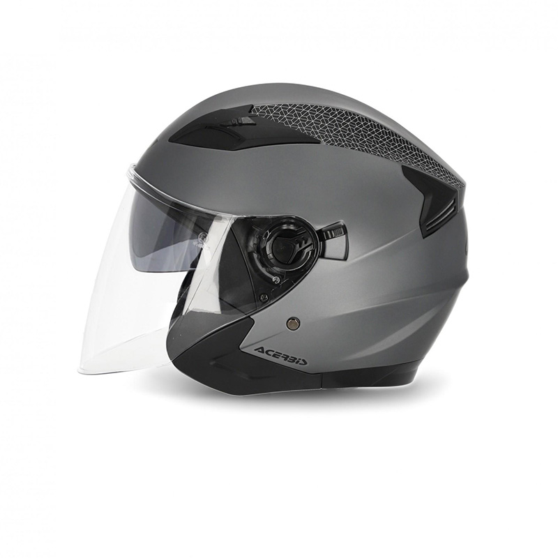 Acerbis Firstway 2.0 Helmet Grey AC-0024725-070 Jet Helmets | MotoStorm