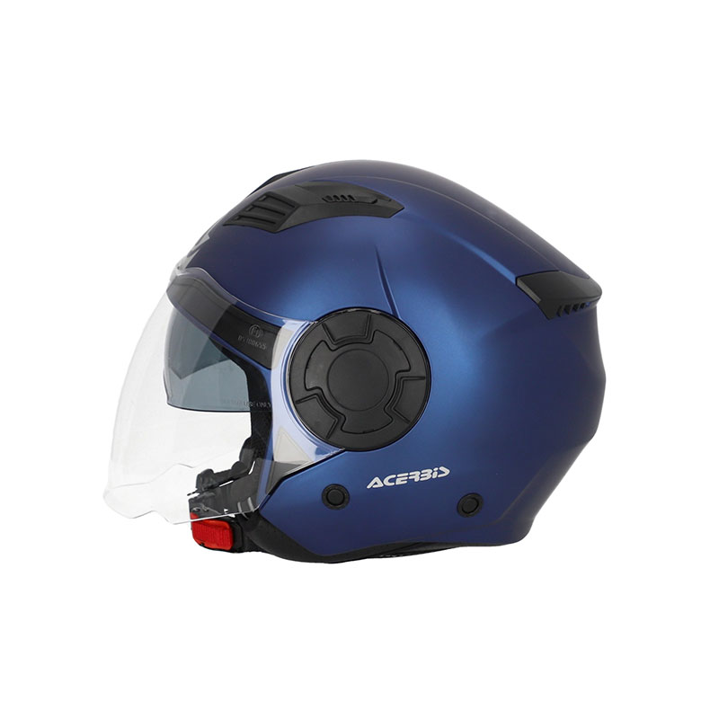 CASCO ACERBIS JET VENTO NEGRO MATE