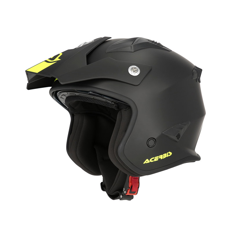 Casque Acerbis Jet Aria 2206 noir mat