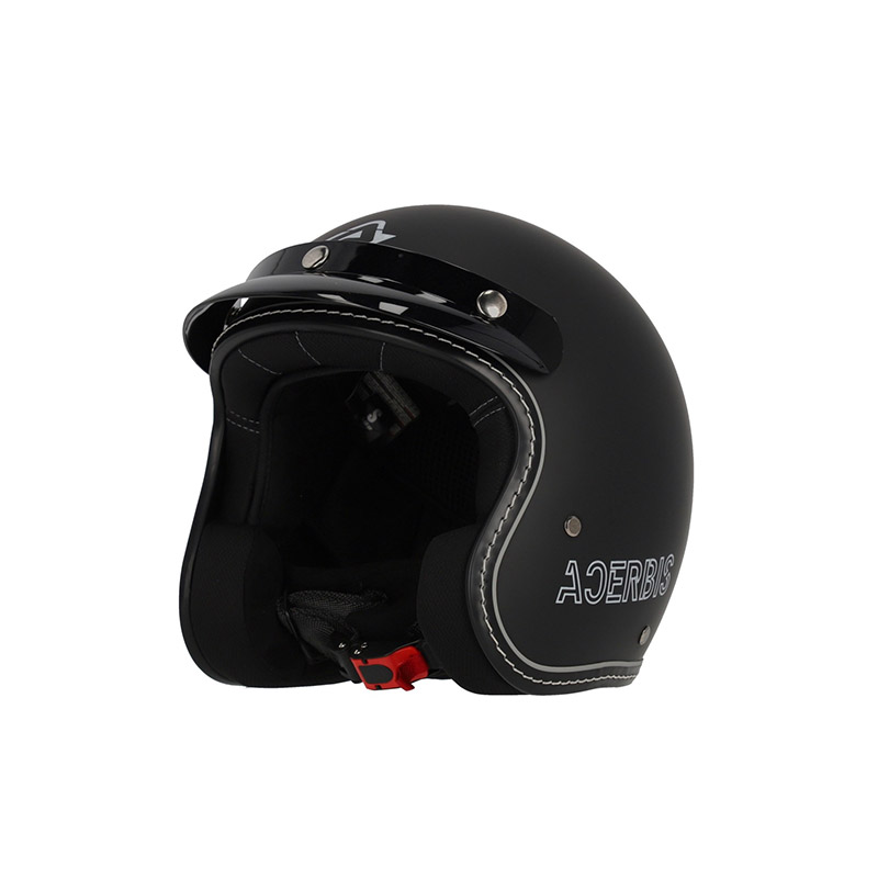Acerbis Skodela 2206 Helmet Black AC-0025314-091 Jet Helmets | MotoStorm