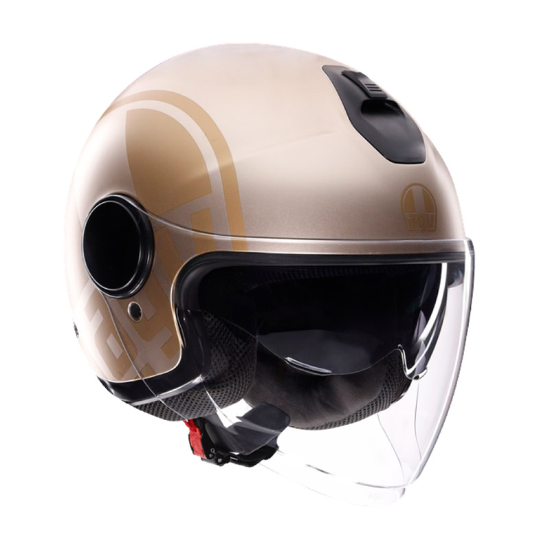 Casco Agv Eteres E2206 Sirolo bianco oro