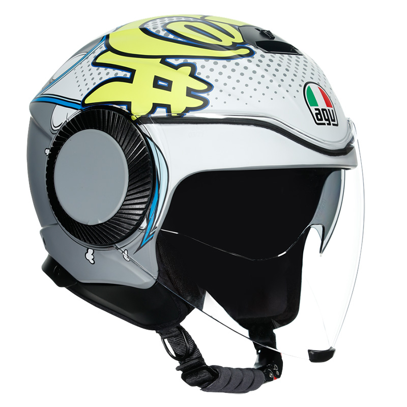 LS2, Casco jet moto Airflow mat yellow, XXS : : Auto e Moto