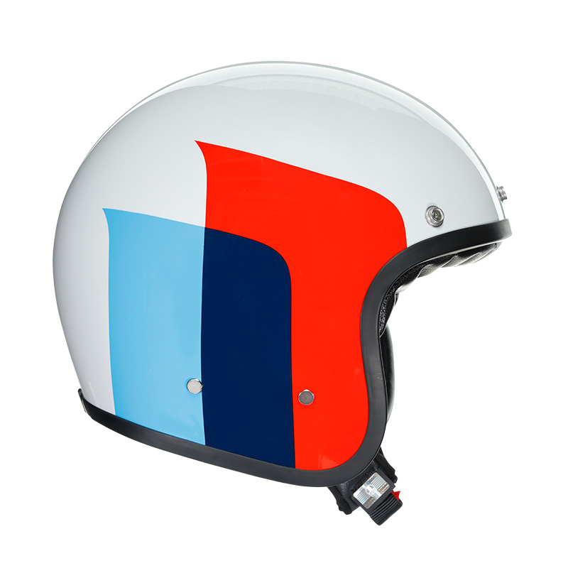 Casco Agv X70 Vela Bianco Rosso Blu | MotoStorm