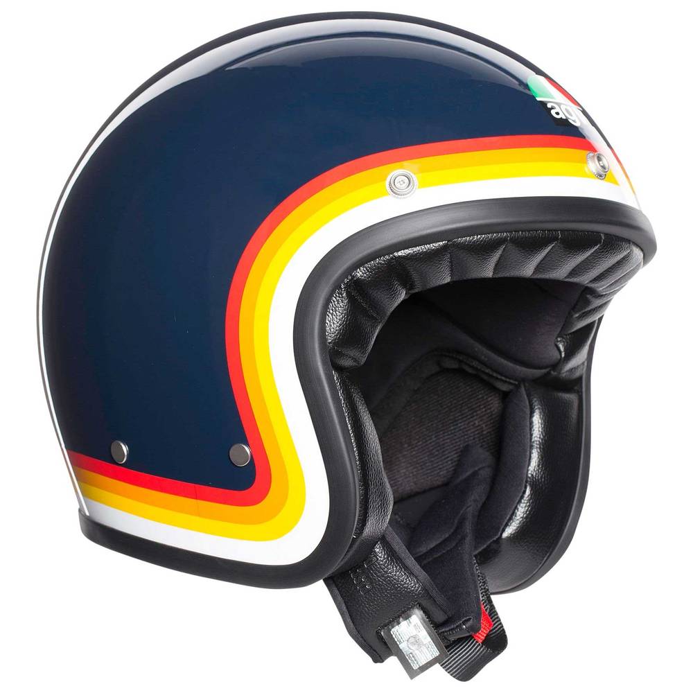 Agv Casco Jet X70 Riviera blu arcobaleno