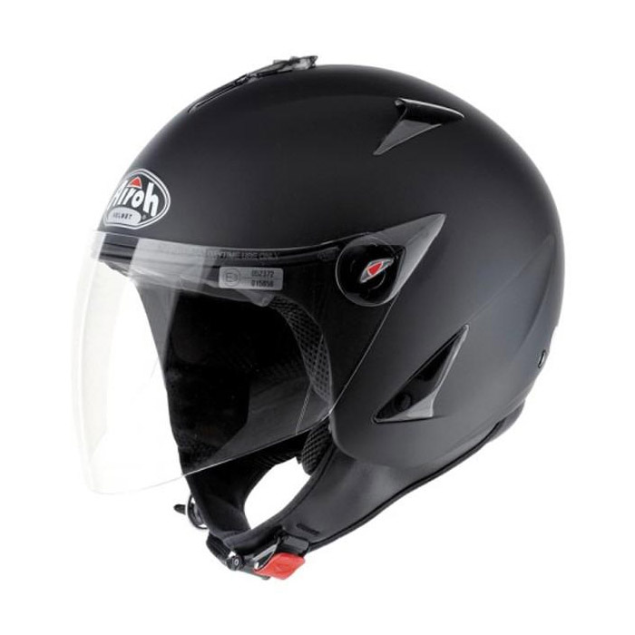 Casco Airoh JT Color negro opaco JT11 Cascos Jet | MotoStorm