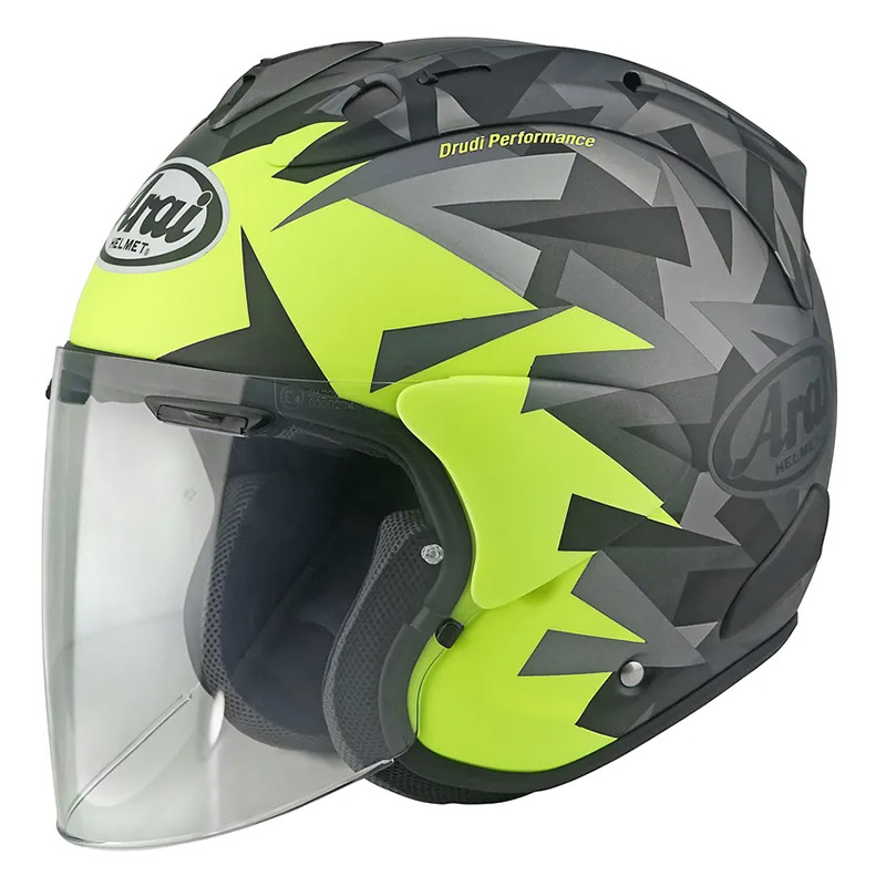 Casco Arai SZ-R Vas Evo Mimesis giallo