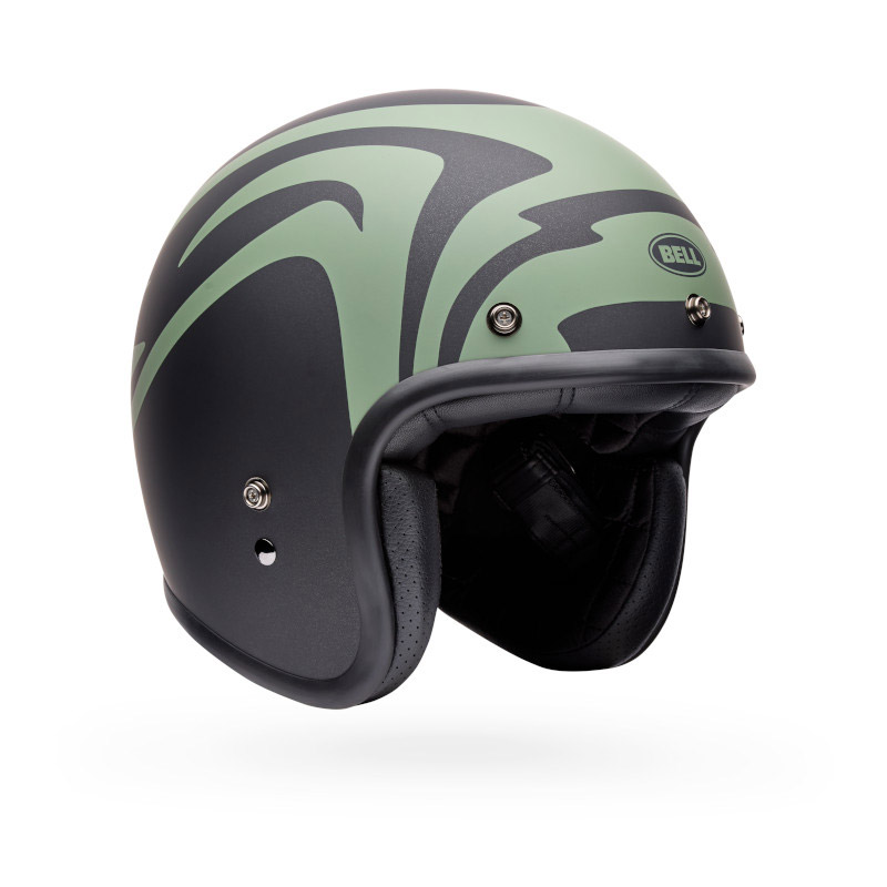 Casco Bell Custom 500 ECE06 Slap negro opaco