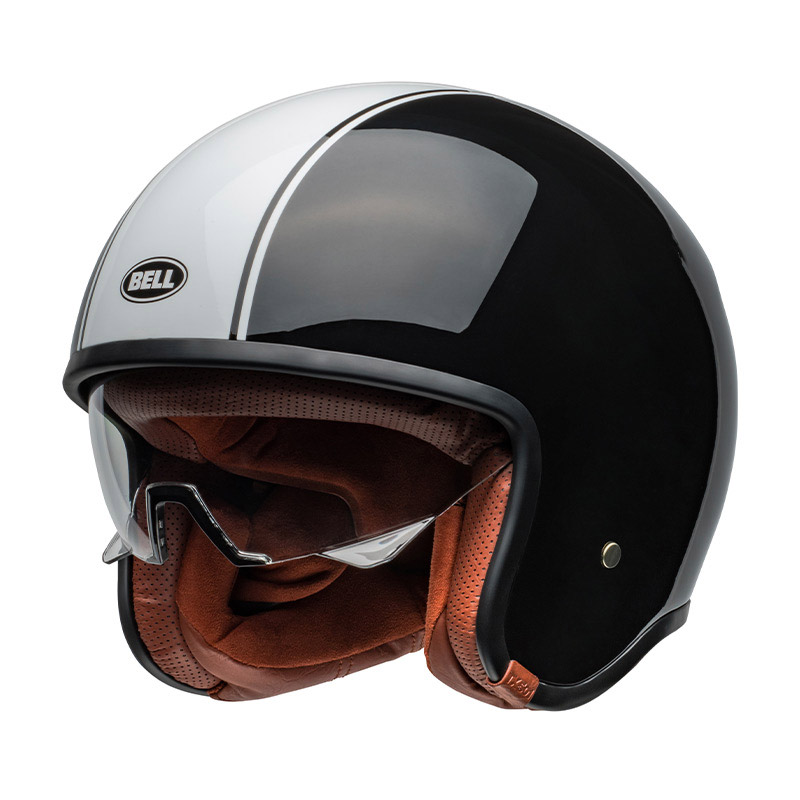 Casco Bell TX501 Rally ECE6 nero bianco