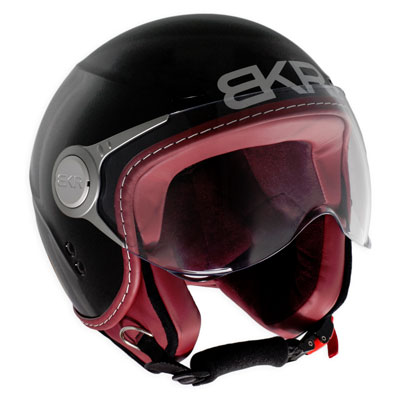 Bkr Casco Jet Bkr Due Nero Opaco | MotoStorm