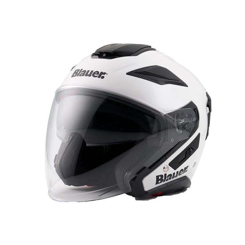 Casco Blauer JJ-01 Monochrome bianco