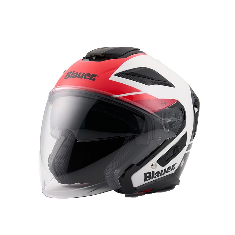 Casco Blauer JJ-01 rosso