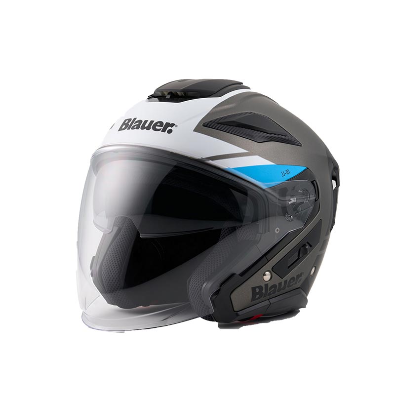 Casco Blauer JJ-01 titanio opaco